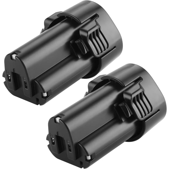 2Pack 10.8V 3600mAh Li-ion Battery for Makita BL1013 Battery Makit BL1014 Battery 195332-9 194550-6 DF330D LCT203W Cordless Tool for Makita