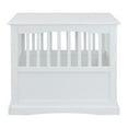 thumbnail image 4 of Casual Home Solid Wood Lockable Gate Door Pet Crate and End Side Table, Wht, 4 of 7