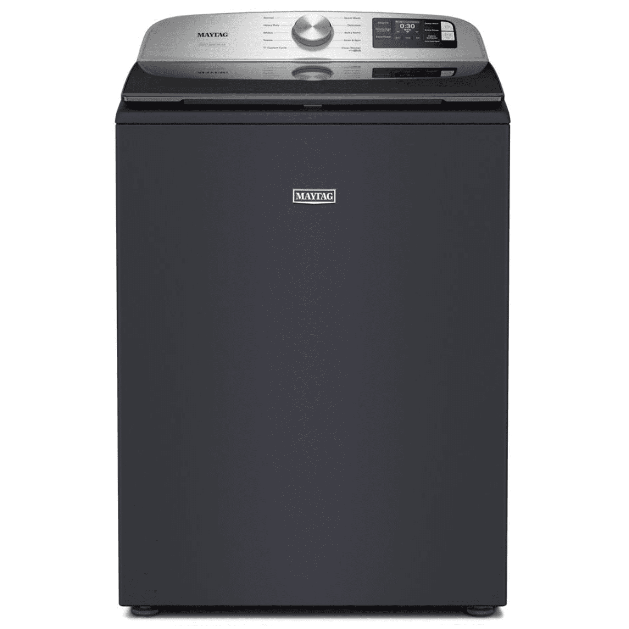 Maytag Top Load Washing Machine with Slow-Close Glass Lid