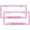 Fear Me-Pink, variant on Blackout American Flag Vanity Plate Cover, Novelty Car Tag, Aluminum, 6 x 12 Inch, Rust-Proof, Waterproof