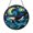 Stained Glass 5.9 Inch, variant on Ocean Orca Window Decor – Stained Glass Style Marine Art