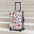 thumbnail image 5 of Travel Luggage Cover Protector - Abstract Floral A Anti-Scratch Suitcase Covers Fits 18-32 Inch Luggage, 5 of 5