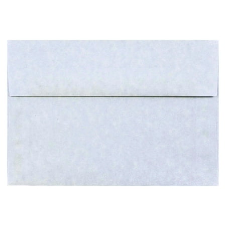 JAM A8 Envelopes, 5.5x8.1, Blue Parchment, 50/Pack