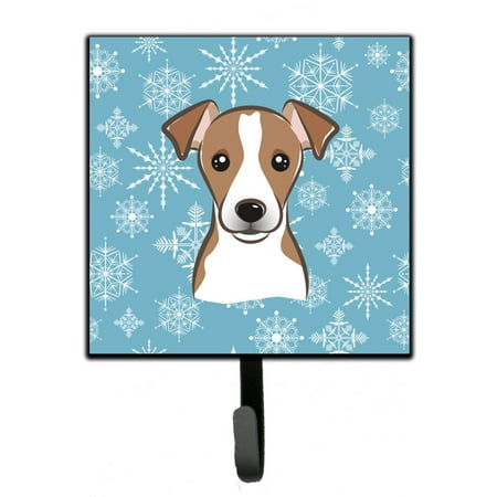

Carolines Treasures BB1694SH4 Snowflake Jack Russell Terrier Leash or Key Holder 7Hx4.25W multicolor