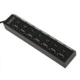thumbnail image 4 of Clearance Sale Universal Black 7 Port USB 2.0 Super High Speed HUB Sharing Switch For Laptop PC Portable Hub Laptop Accessories, 4 of 7