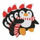 thumbnail image 1 of Yuarrent 50 piezas ciervos Santa Claus Navidad caramelo piruleta decoración papel decoración tarjeta Kits de decoración para fiestas Pingüino Yuarrent HA001849-02, 1 of 6