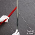 thumbnail image 2 of Moldura de pared Trimold autoadhesiva de acero inoxidable, 2 of 9
