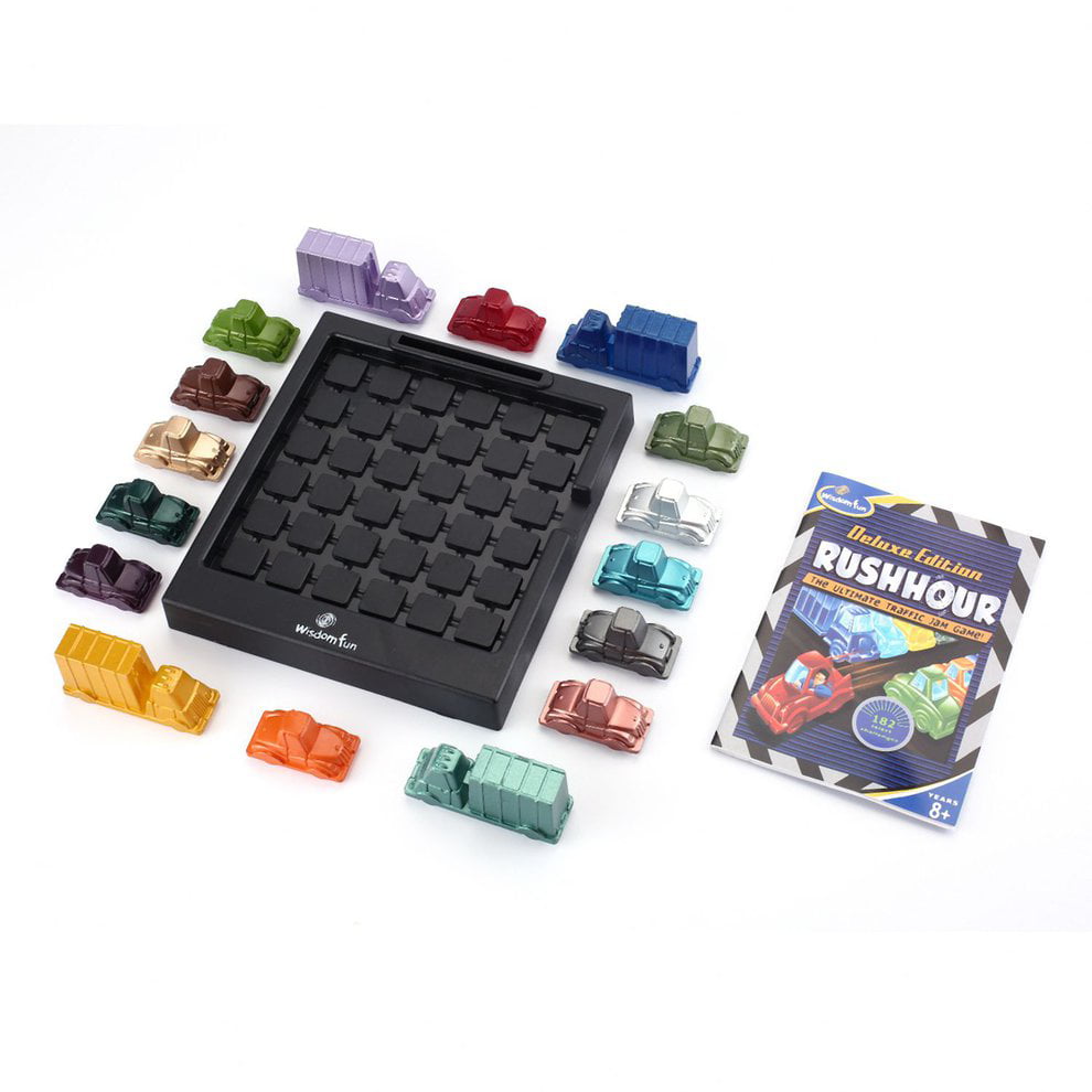 RUSH HOUR TRAFFIC JAM GAME Spare Cards & Cars for Thinkfun & Ravensburger 