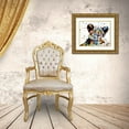thumbnail image 3 of Aldridge, Ashley 32x26 Gold Ornate Wood Framed with Double Matting Museum Art Print Titled - Motley Crew in Color I, 3 of 4