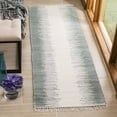 thumbnail image 3 of SAFAVIEH Montauk Twyla Striped Cotton Area Rug, Grey, 9' x 12', 3 of 10