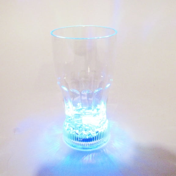 Clear Liquid Activated LED Light Party Cup Luminescent Travel Mug Glowing Drinkware