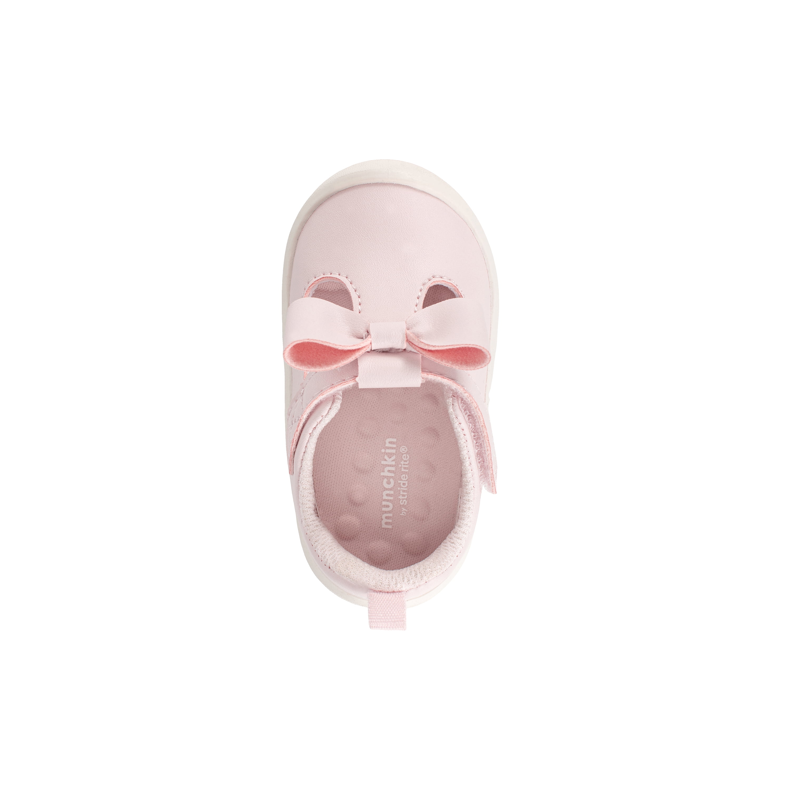Stride Rite Munchkin Baby Girl Peyson Bow T-Strap Dress Shoe