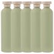 thumbnail image 2 of BRIGHTFUFU 5 PCS Botellas de plástico de plástico con botellas de viaje de plástico recolectables para la tapa gana para crema, 2 of 7