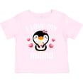 thumbnail image 3 of Inktastic I Love My Mama with Cute Penguin and Hearts Girls Toddler T-Shirt, 3 of 5