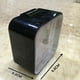 thumbnail image 3 of Silent analog alarm clock bedside table clock square table clock quartz clock alarm clock with snooze and luminous black, 3 of 4