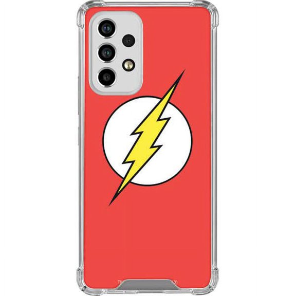 Skinit DC Comics The Flash Emblem Galaxy A53 5G Clear Case