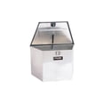 thumbnail image 2 of Dee Zee Tool Box DZ91717 Specialty; Triangle Trailer; Single Lid; Diamond Tread; Silver; Aluminum; 7.24 Cubic Foot Capacity, 2 of 5