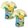 thumbnail image 5 of Simpsons Men'S Short-Sleeve T-Shirt Summer Casual Tee Top Breathable Crewneck T-Shirt Medium, 5 of 7