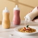 thumbnail image 4 of Botella de Salsa de Plástico, Dispensador de Condimentos con Boquilla, Recipiente Exprimible con Capacidad de 500ml, Altura de 20cm para Kétchup, Aderezo para Ensaladas, 4 of 6