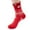 Red, variant on FhsagQ Socks Socks for Men 2 Piece Strappy Warm Christmas Fashion Windproof Printing Mid Tube Socks Long Tube Cotton Men's Socks Extra Small Booty Shorts Men Socks Plus Red One Size