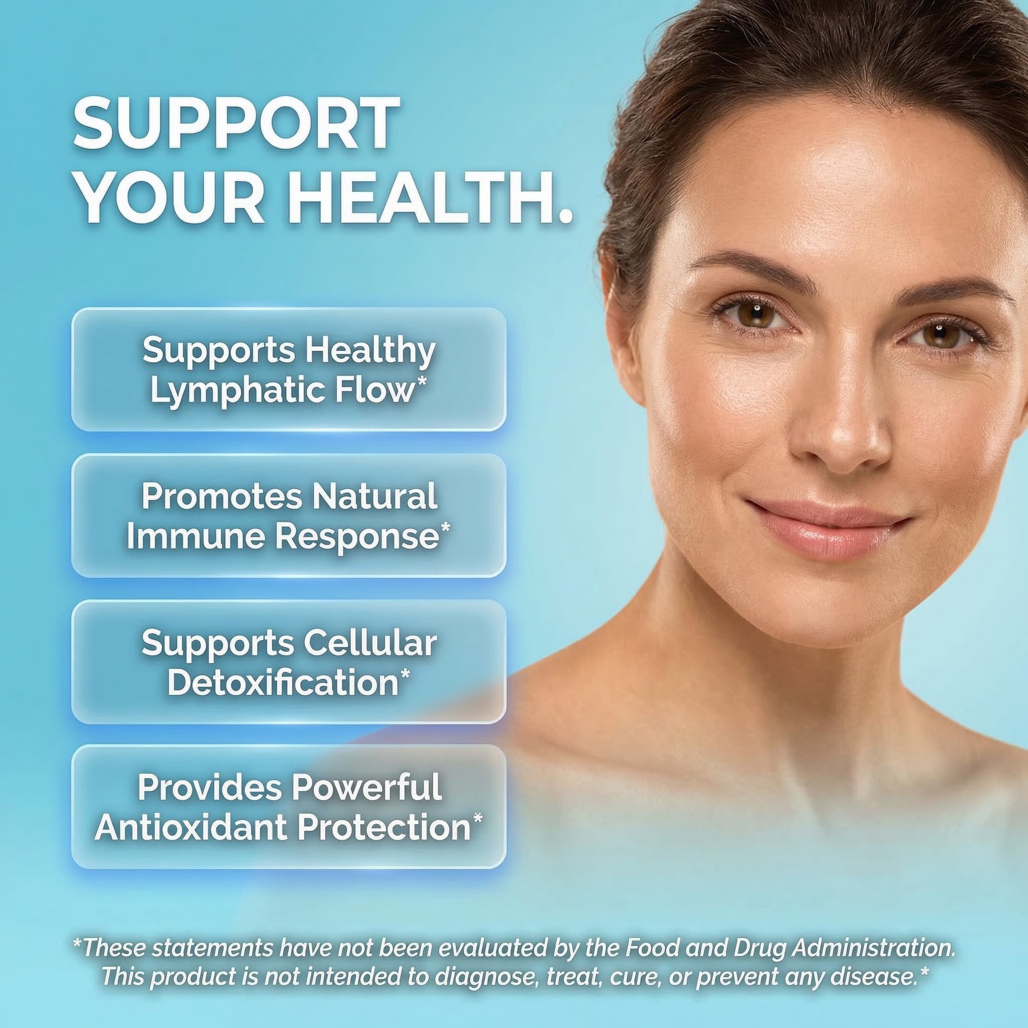 Organic Lymphatic Drainage Supplement | Lymphatic Support Drops | Burdock Root Echinacea Elderberry Dandelion Astragalus Milk Thistle Sea Moss Red Clover Cleanse Marigold Drop By Clean Nutra