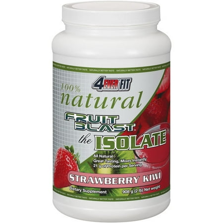 4Ever Fit Fruit Blast The Isolate Strawberry Kiwi Dietary Supplement, 908g
