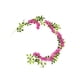 thumbnail image 1 of Moyic Guirnalda de flores artificiales para puerta, calcomanía de falsa, accesorios para el hogar, mano de obra fina, tamaño compacto, boda Decoración Rojo 1.8 m Moyic HA084372-03, 1 of 6