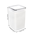 thumbnail image 2 of Kitchen Storage Solution Functional Grains Storage Canister With Lid For Food Preservation Proof And Design Cookie Freezer Containers Storage Containers Airtight Happy Everything Cookie Jar, 2 of 3
