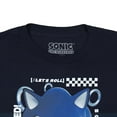 thumbnail image 3 of Sonic The Hedgehog Shirt Big Boy's Let's Roll Short Sleeve Graphic Tee, 3 of 5