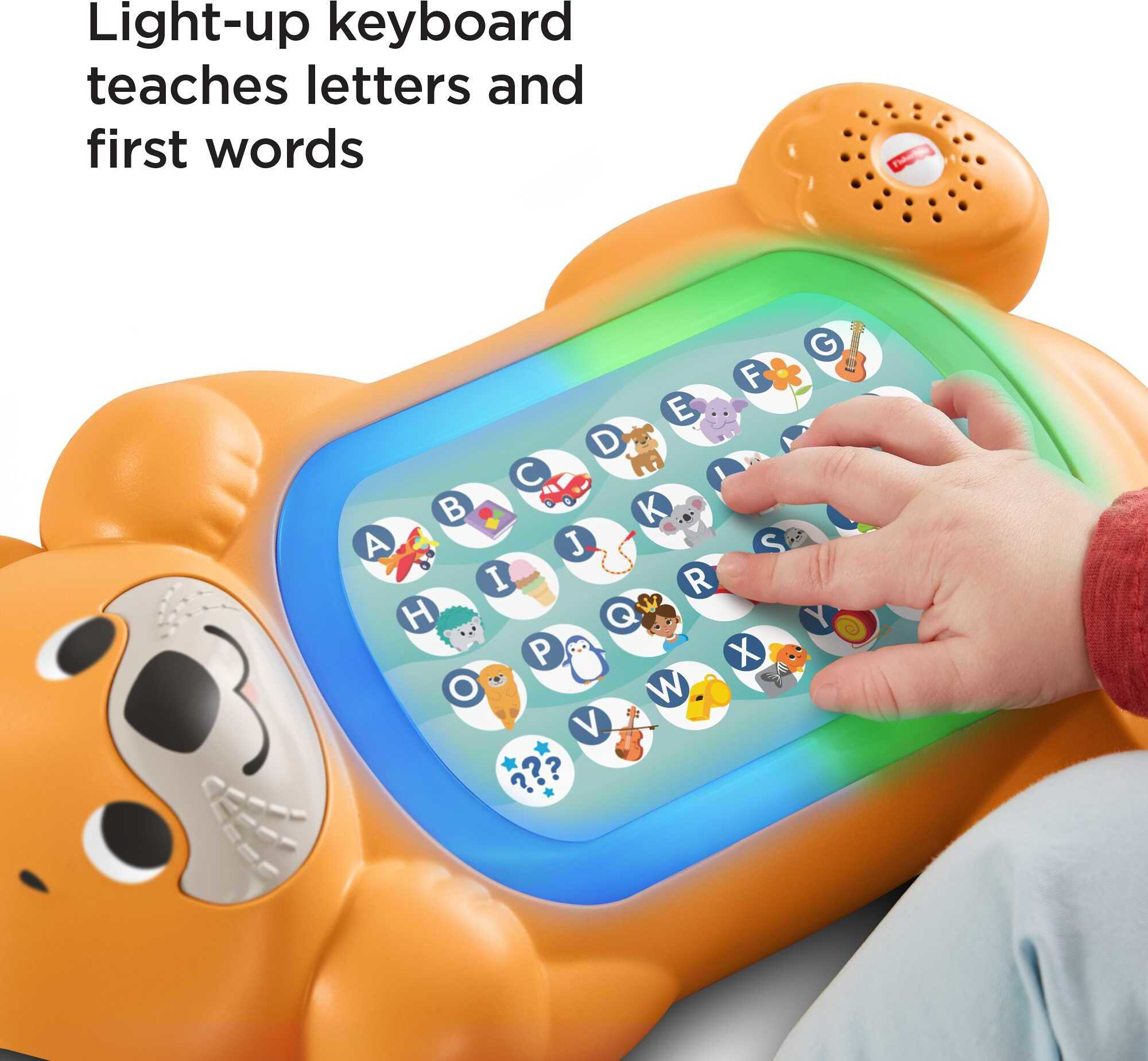 Fisher-Price Linkimals A to Z Otter Baby Electronic Learning Toy with Interactive Music & Lights - image 5 of 7