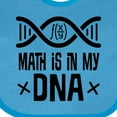 thumbnail image 4 of Inktastic Funny Math is in My Dna Boys or Girls Baby Bib, 4 of 4