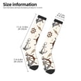 thumbnail image 5 of Balery Anchor With Rope Fun Novelty Socks Men'S Women'S Crew Socks Funny Crazy Novelty Socks Quirky And Cool Socks, 5 of 9