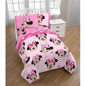Disney Minnie Mouse Kid S Bedding Twin Sheet Set 1 Each Walmart Com