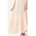 thumbnail image 6 of Free People Women's Pretty Cozy Embroidered Maxi Dress Light Tan XS, $168 NWT, 6 of 7