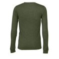 thumbnail image 2 of Bella + Canvas - Camiseta de Manga Larga para Adultos Unisex (Verde Militar), 2 of 4