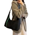 thumbnail image 4 of Bolso Bandolera Mujer Gamuza Correa Ajustable para Viajes, 4 of 9