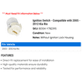 thumbnail image 2 of Ignition Switch - Compatible with 2005 - 2012 Kia Rio 2006 2007 2008 2009 2010 2011, 2 of 2