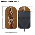 thumbnail image 7 of XYZCANDO Horse Design Car Seat Towel Cover Non-Slip, Suitable for SUV Seats Van Auto Interior, Terry Cloth Car Seat Covers, for Vans Trucks, 7 of 7
