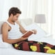 thumbnail image 5 of Balery Lemon Pantalones de pijama para hombre, pijama ultraligero, pantalón de descanso-Medium, 5 of 6