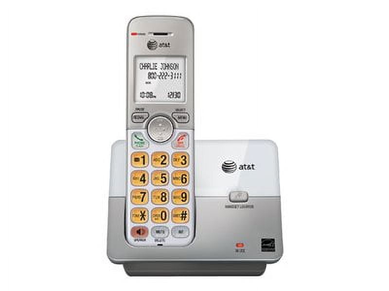 AT&T EL51103 DECT 6.0 Phone with Caller ID/Call Waiting, 1 Cordless Handset, Silver