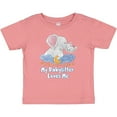 thumbnail image 3 of Inktastic My Babysitter Loves Me Cute Elephants Clouds Moon and Stars Boys or Girls Baby T-Shirt, 3 of 5