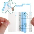 thumbnail image 3 of Triani 1Roll Finger Tape Cracked Hands Patches 2 Inch x 5.47 Yard Transparent Waterproof Stretch Clear Adhesive Film Bandage for Swimming Shower Wound Initial Healing, 3 of 7