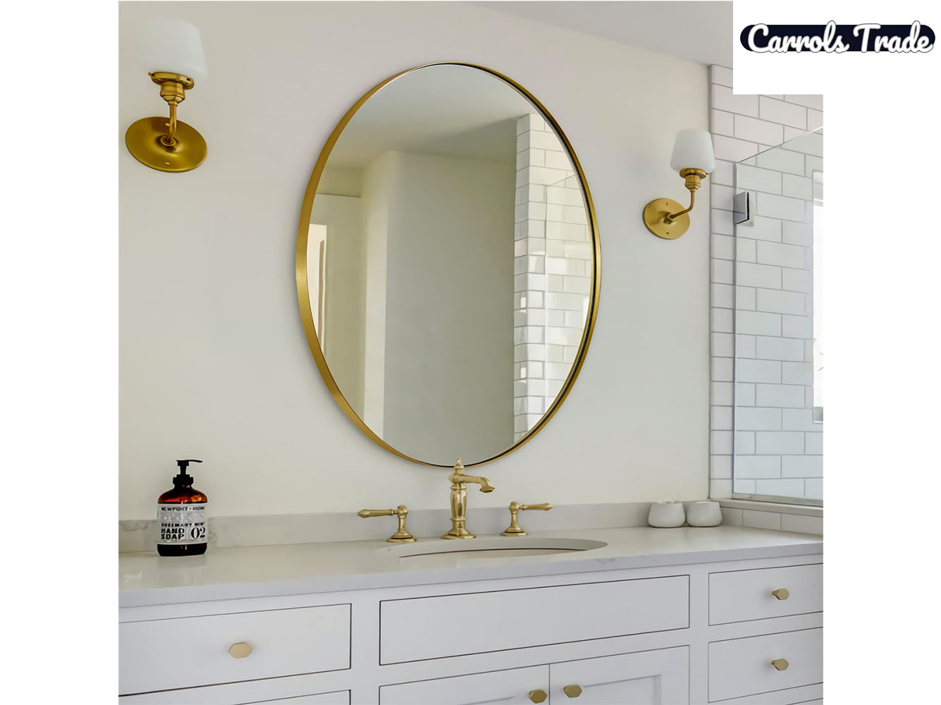Oval Mirror, Oval Bathroom Mirror