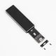 thumbnail image 4 of Caja Ssd M2 M2 SSD Case Enclosure Disk Box Adaptador M.2 a USB 3.1 (Cable C-C) (Negro), 4 of 8