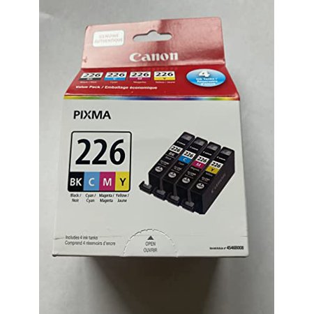 Canon CLI-226 4-Color Black/Cyan/Magenta/Yellow - Bulk Packaging ...