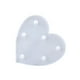 thumbnail image 2 of Inteprter Luz de modelado fiesta romántica corazón encantador iluminación decorativa multiusos DIY lámpara luminosa aniversario dormitorio hogar Kits de decoración para fiestas Inteprter HA070347-00, 2 of 6