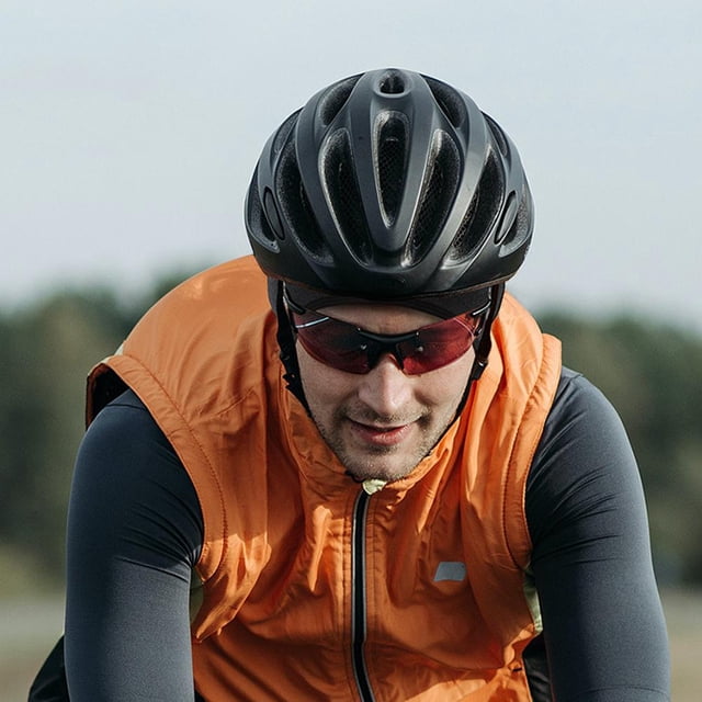 Bicicleta Gorro de protección auditiva polar para ciclismo de invierno para hombre con orificio para gafas (negro) Ehuebsd Para Eestrenar
