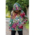 thumbnail image 3 of Lanbubble Tween Girls Pullover Hoodies Kids Leopard Graphic Sweatshirts with Kangaroo Pockets 4-14 Years, 3 of 10