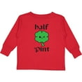 thumbnail image 3 of Inktastic Half Pint Boys or Girls Long Sleeve Toddler T-Shirt, 3 of 5