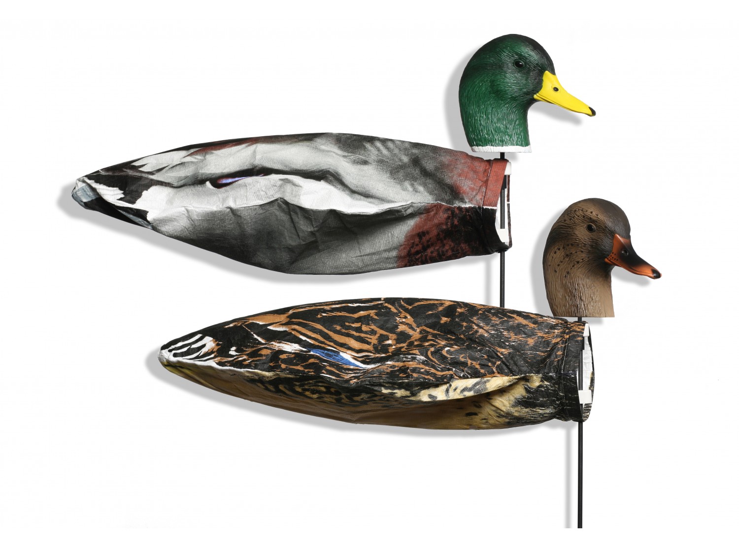 Deadly Decoys SHMAL1 Sentry Head Mallard Ducks Motion Decoys 12